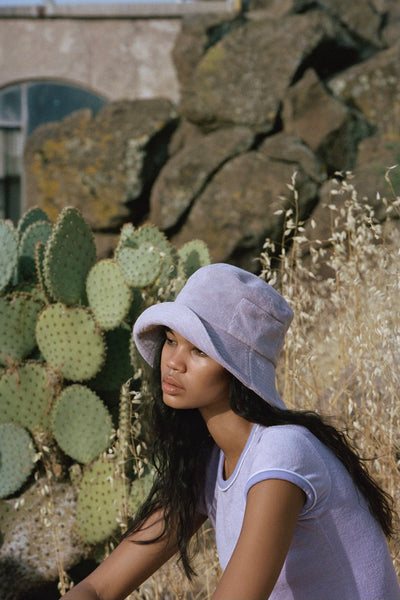 Lack of Color Lavender Terry Bucket Hat – Aqua Bay Swim Co