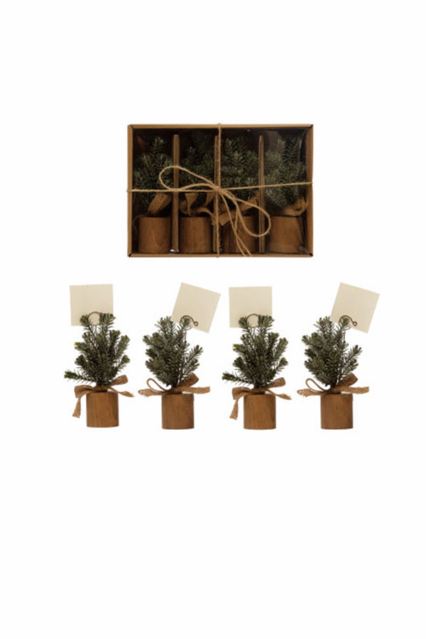 Pine Tree Place Card Holders