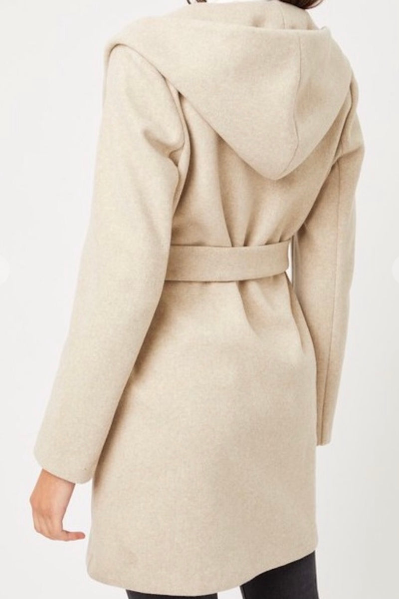 Shay Belted Hooded Coat