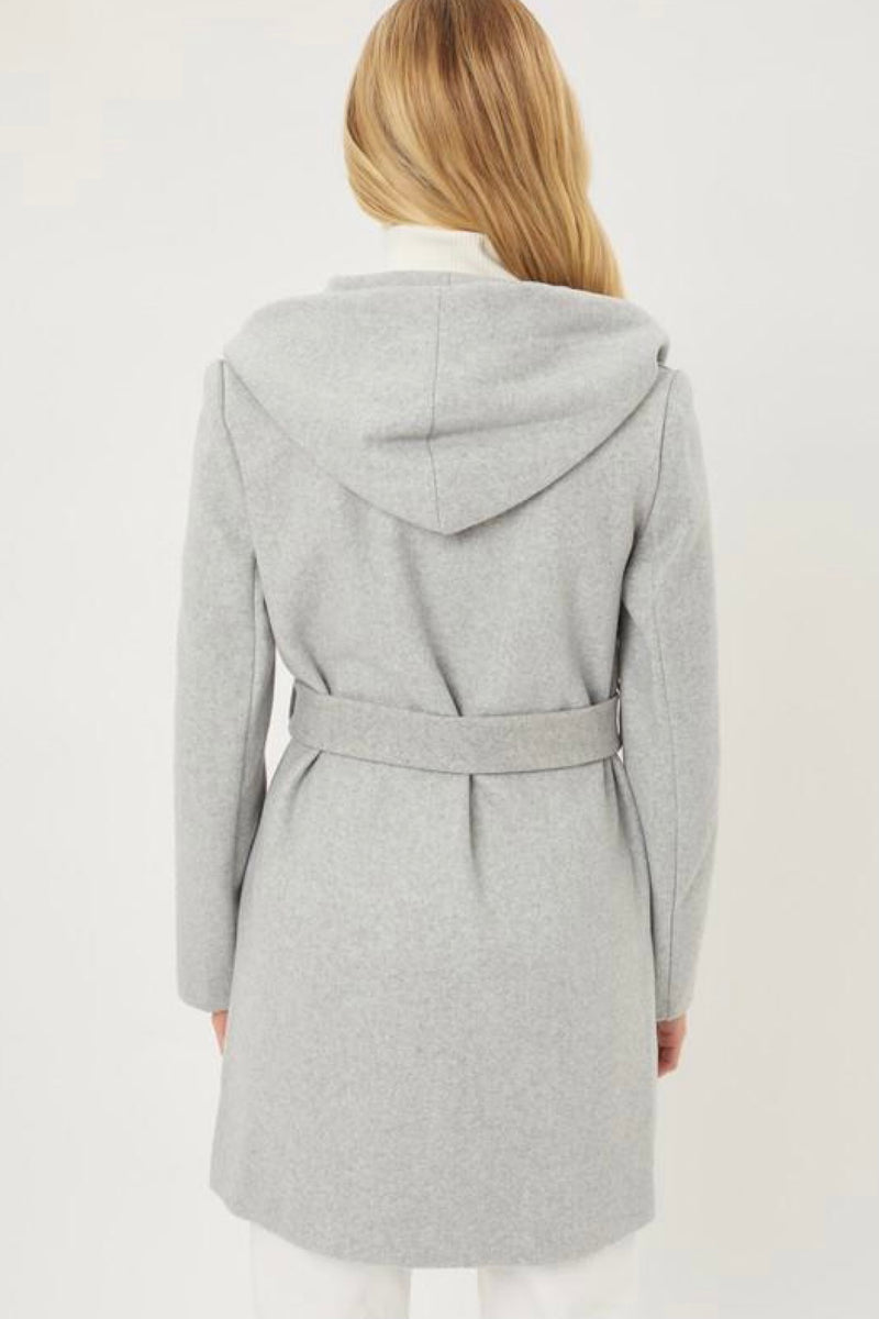 Shay Belted Hooded Coat